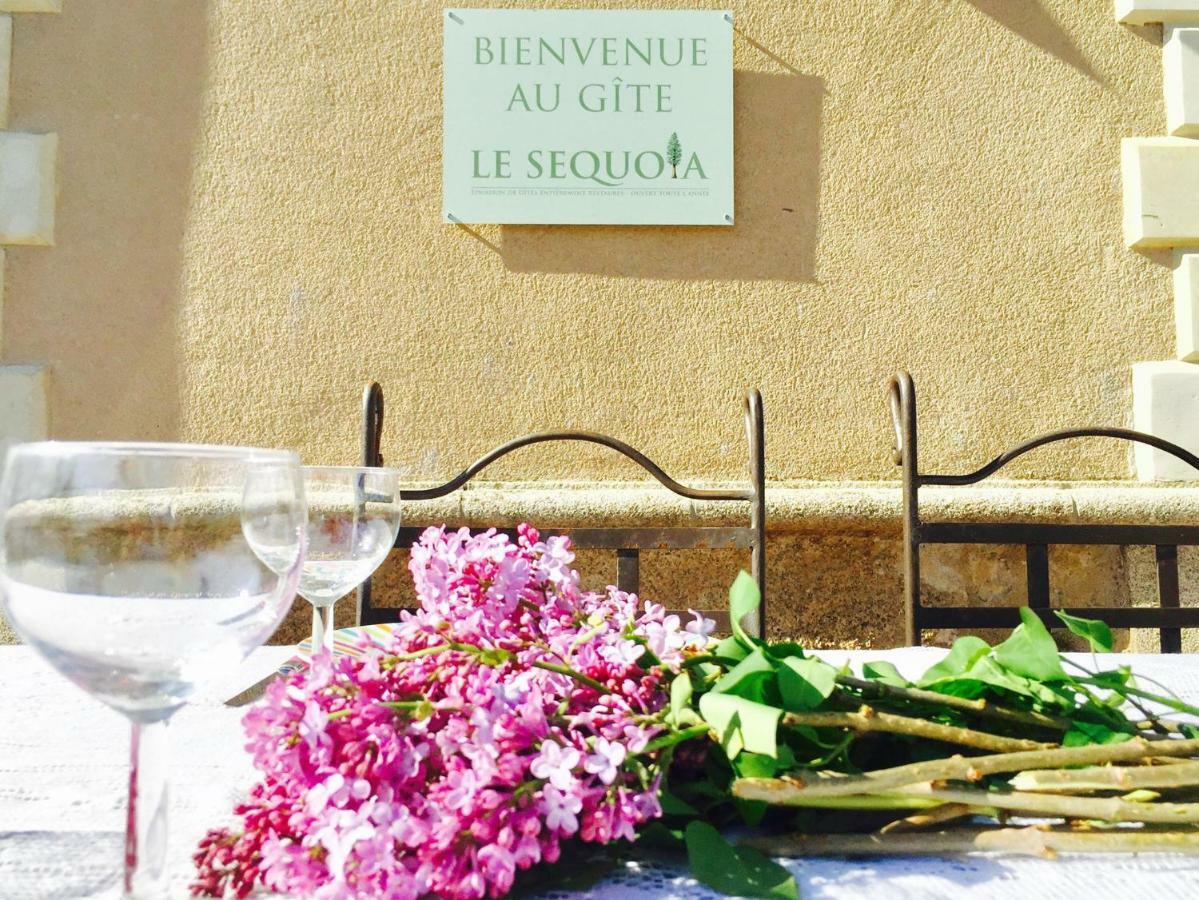 Hotel Le Manoir Sequoia à Airvault Extérieur photo